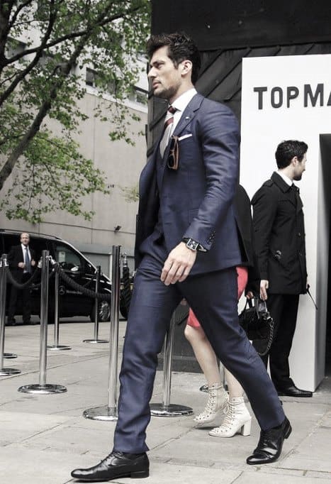 Excellent Navy Blue Suit Black Shoes Styles For Men