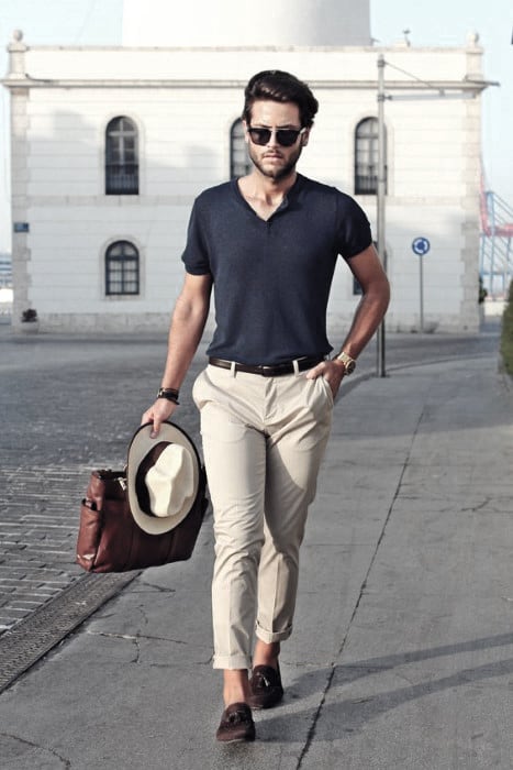Excellent What To Wear With Khaki Pants Outfits Styles For Men