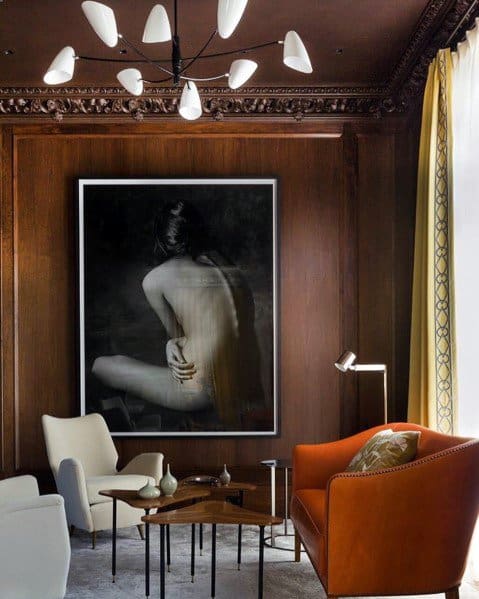 Exceptional Vintage Traditional Home Ornate Wood Wall Ideas