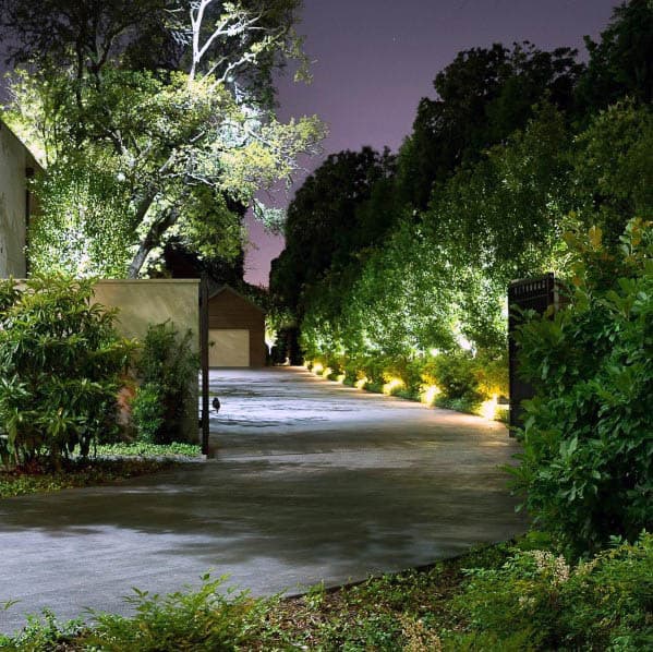 modern landscape lighting