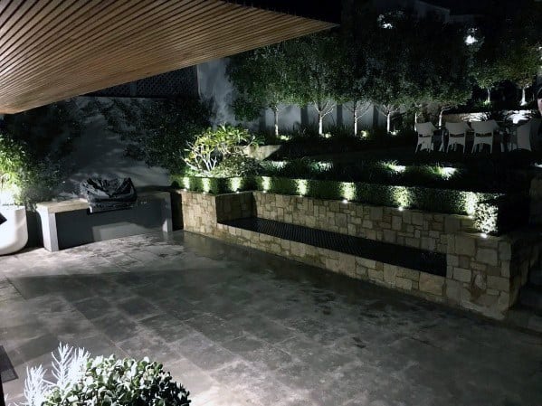 patio seating lighting