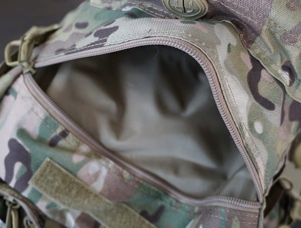 Exterior Zippered Pocket Mercury Tactical Recon Backpacks