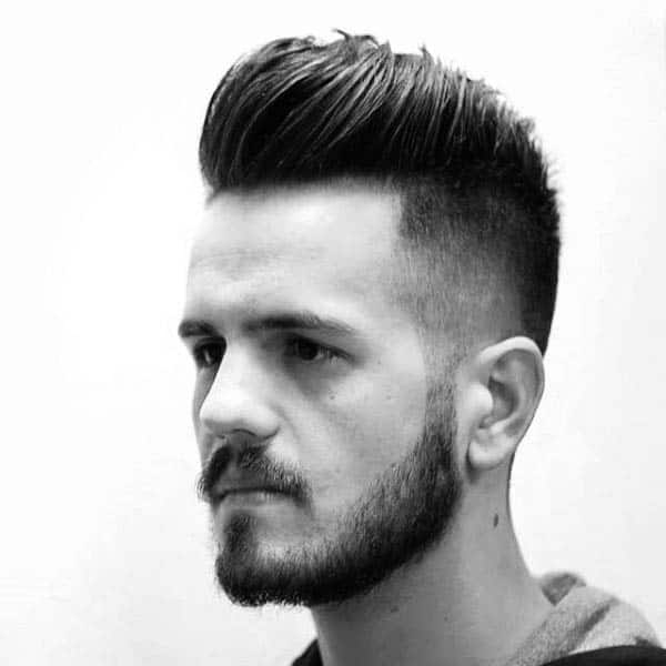 Fade Hairstyles Medium Length Thick Hair For Males
