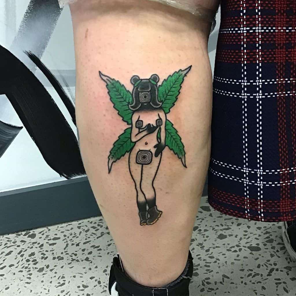 Fairies Wear Boots Tattoo
