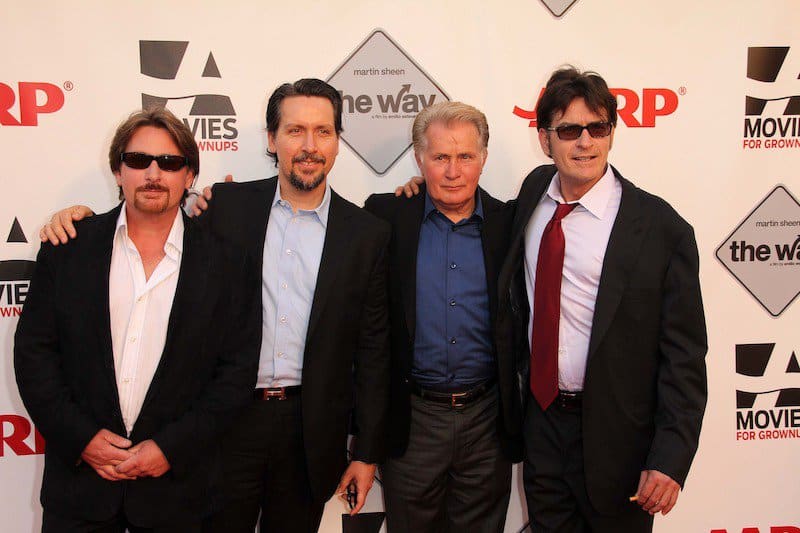 Emilio,Estevez,,Ramon,Estevez,,Martin,Sheen,,Charlie,Sheen,At,The