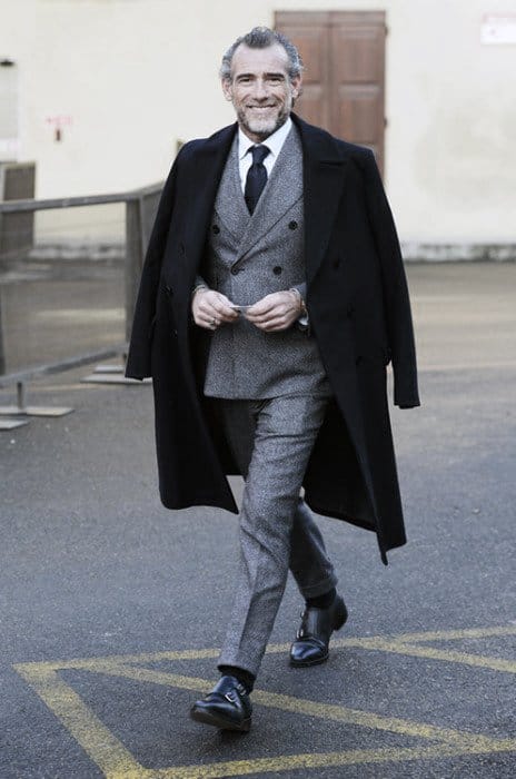 Fashioanble Guys Charcoal Grey Suit Black Shoes Fall Style Ideas