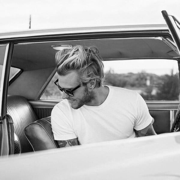 Fashion Forward Mens Surfer Hair Look