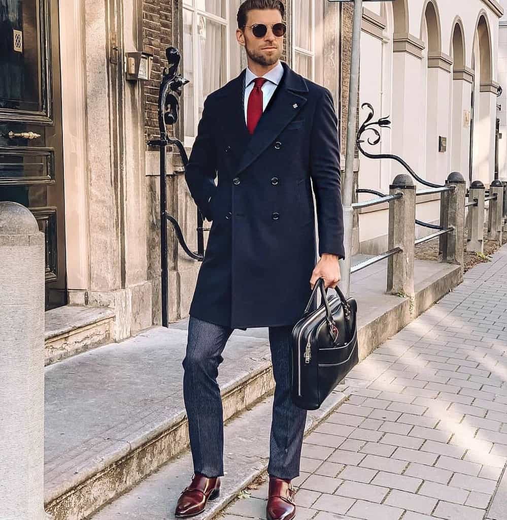 Fashion Model Men Suit Style