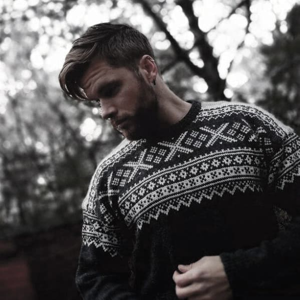 Fashionable Male with short Beard