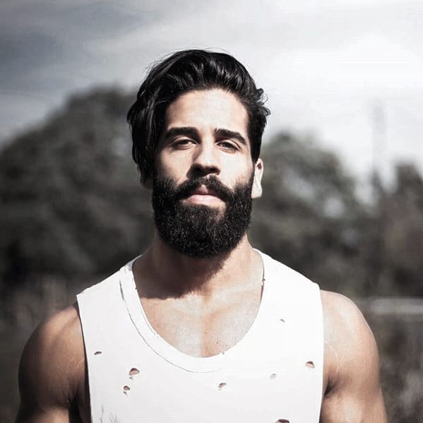 Fashionable Male Beard Medium Styles