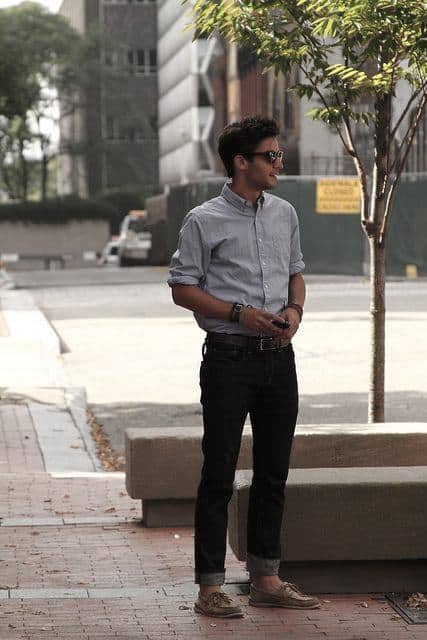 Fashionable Male Boat Shoes How To Wear Outfits Styles