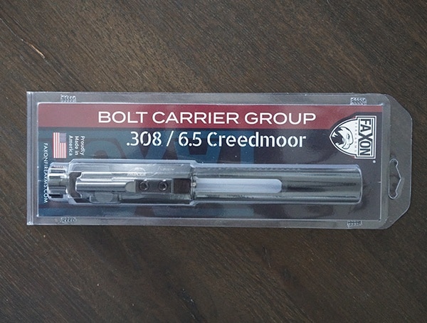 Faxon Firearms 308 Full Mass Bolt Carrier Group Complete Nitride Package
