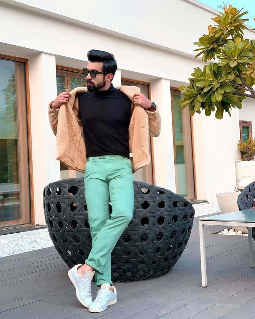 Fern Green Pants Outfit