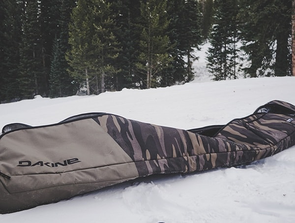 Field Camo Dakine Fall Line Ski Roller Bag Review