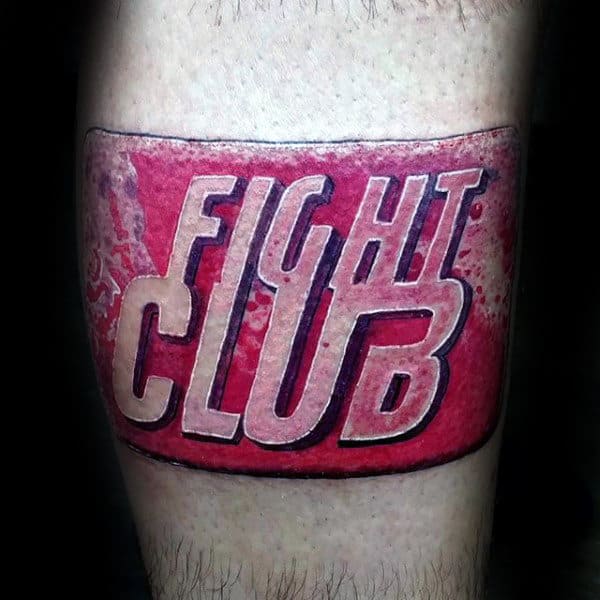 Fight Club Soap Bar Male Arm Tattoo Designs