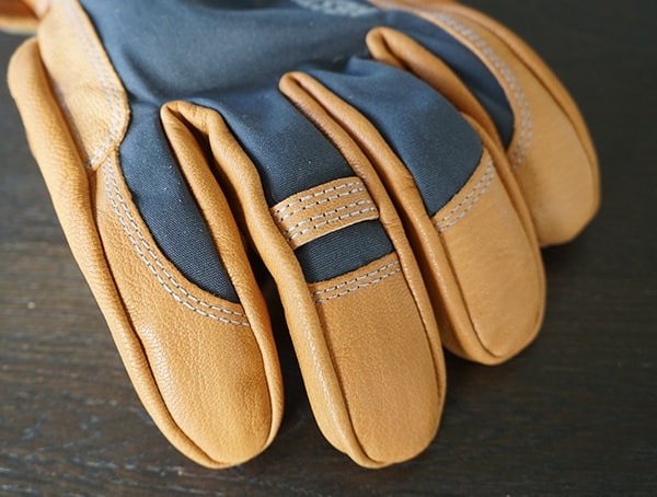 Finger Stiching Hestra Alpine Pro Narvik Wool Terry Gloves