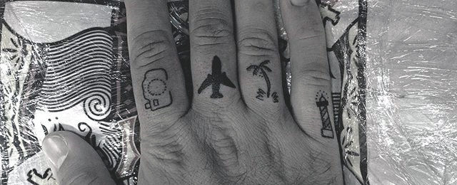 Finger Tattoos For Men