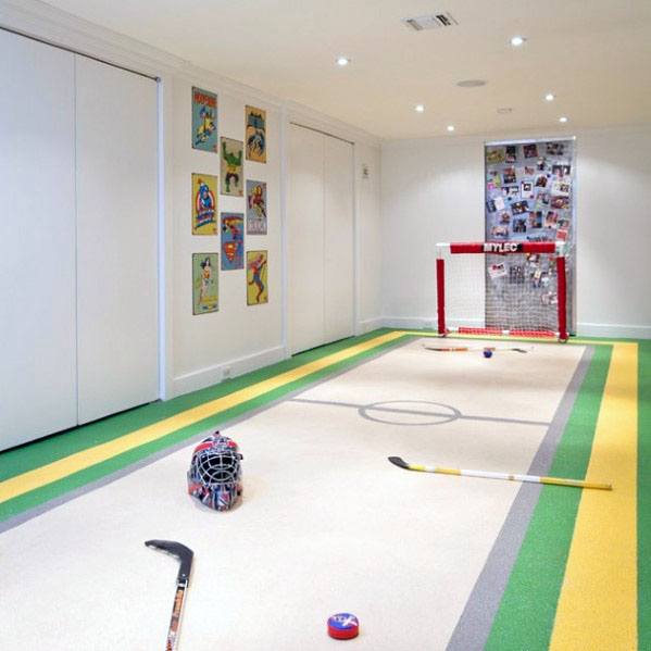 basement hockey