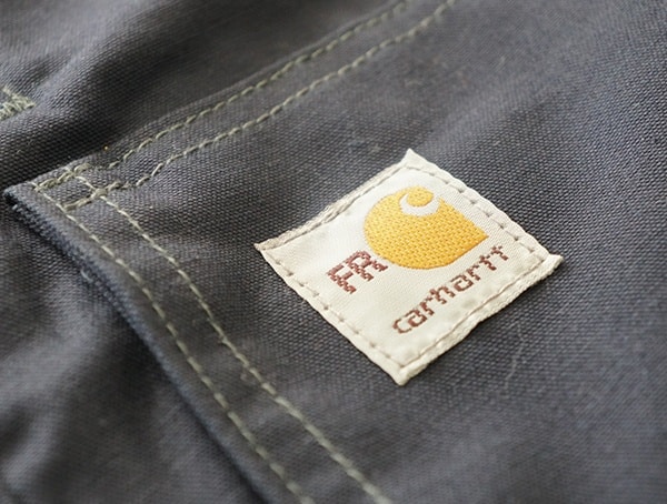 Fire Resistant Full Swing Quick Duck Jacket Patch Detail On Chest