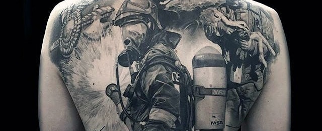 Firefighter Tattoos For Men
