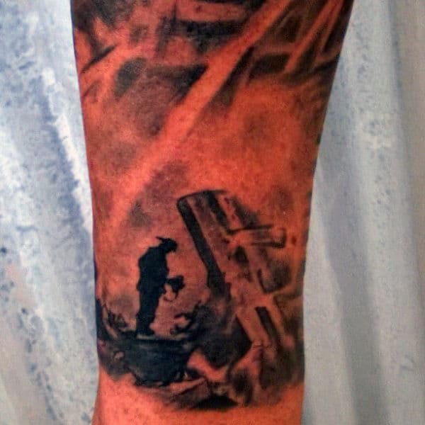 Firefighter Tattoos Sleeves For Men