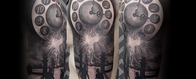 Firework Tattoo Ideas For Men Firecracker Designs