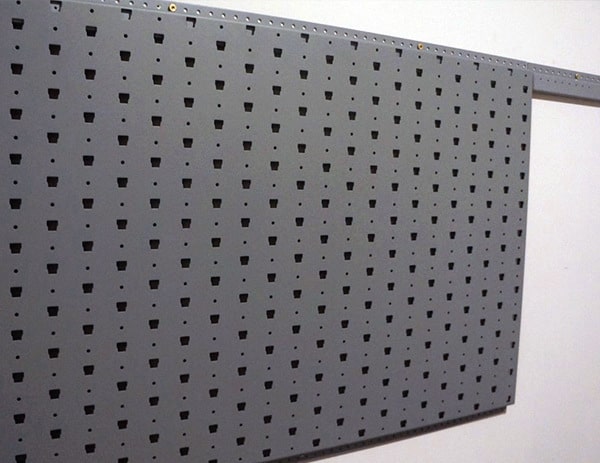 first wall panel installed 