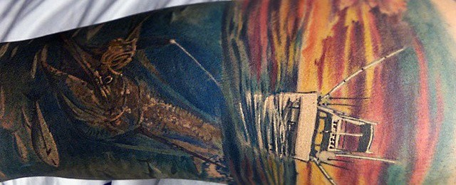 Fishing Tattoos For Men