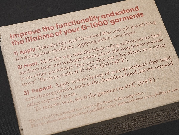 Fjallraven G 1000 Garments How To Extend Lifetime Of Clothing