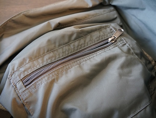 Fjallraven Kajka Backpack Compartment On Lid