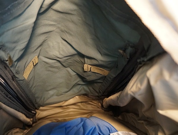 Fjallraven Kajka Backpack Inner Main Cargo Compartment