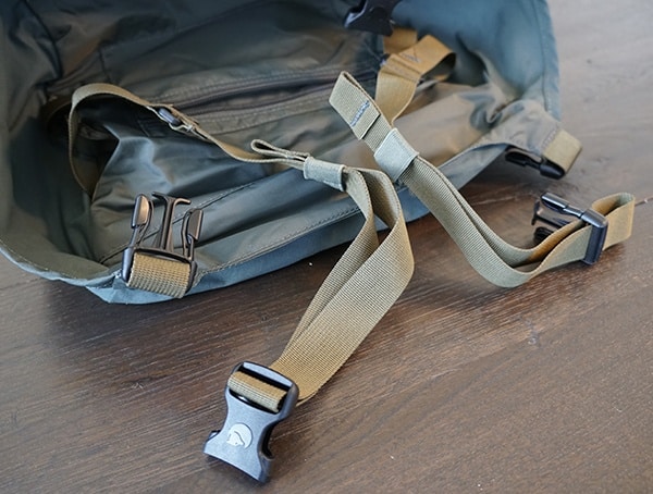 Fjallraven Kajka Backpack Lid With Convertible Waist And Chest Carry