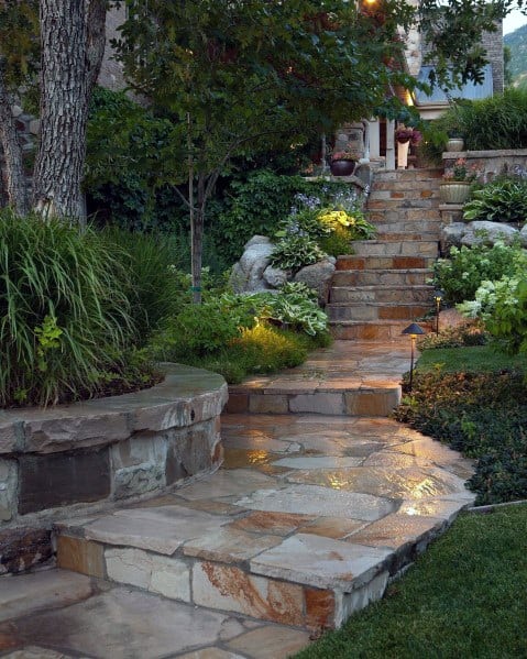 Flagstaff Stone Walkway Design Ideas