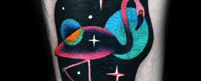 Flamingo Tattoos For Men