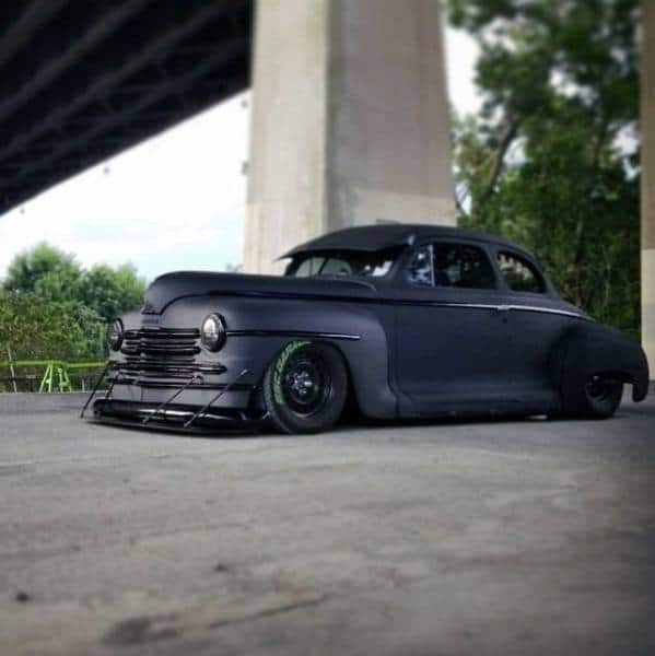 Flat Black Badass Rat Rods