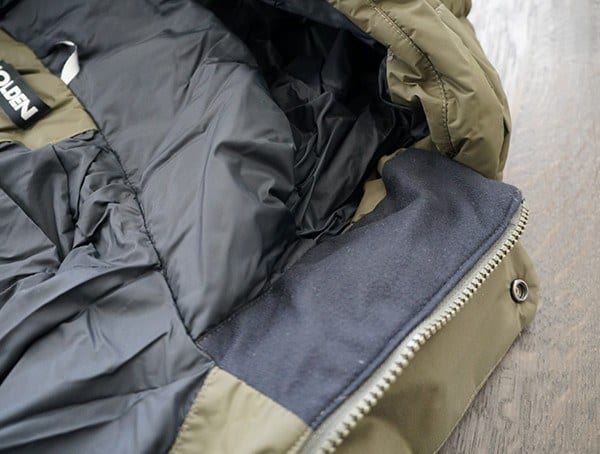 Fleece Neck And Chin Detail Holden Felton Down Parka For Men