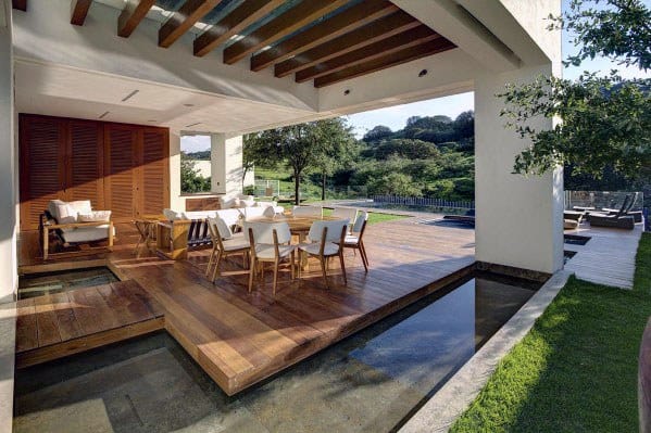 Floating Deck Luxury Home Designs