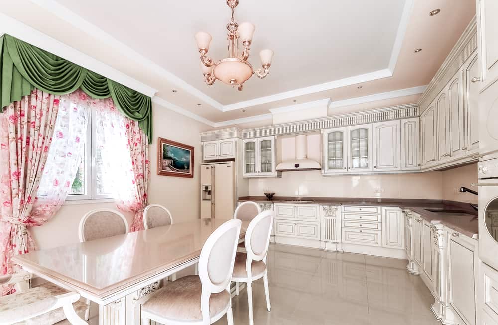 floral kitchen curtain ideas 3