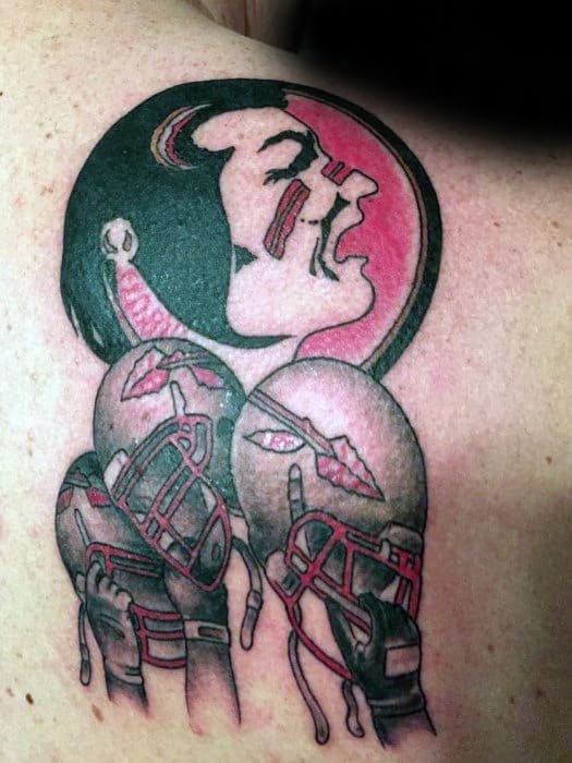 Florida State University Fsu Guys Tattoo Ideas On Upper Back Shoulder
