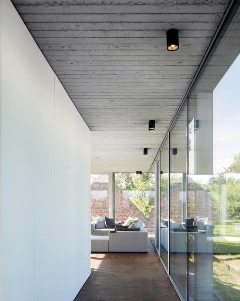 Flush Ceiling Lights Home Interior Hallway Lighting