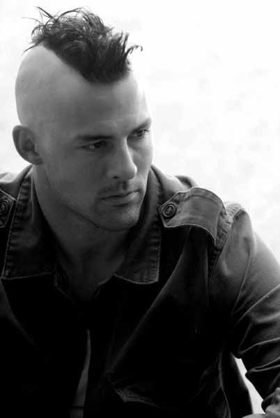 Fohawk Haircut For Men With Shaved Sides And Medium Length Top