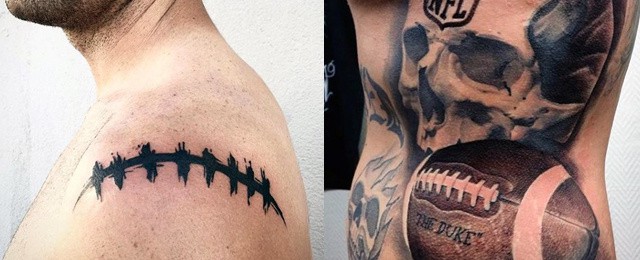 Football Tattoos For Men
