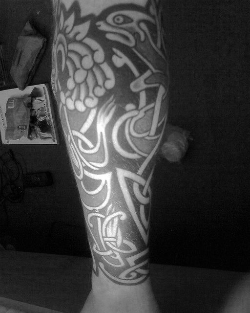 Forearm Celtic Mens Sleeve Tattoo Ideas