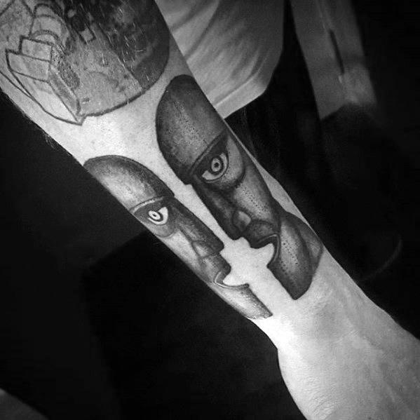 Forearm Cool Pink Floyd The Division Bell Tattoo Design Ideas For Male