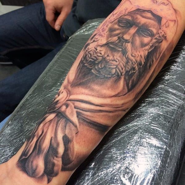 Forearm Guys Hercules Tattoo Designs