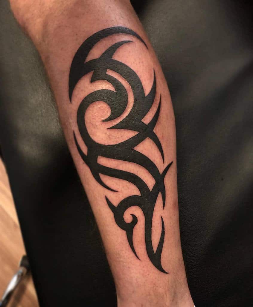 forearm simple tribal tattoos americantattootarragona