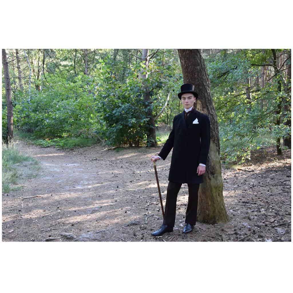 Formal Edwardian Victorian Suit Style