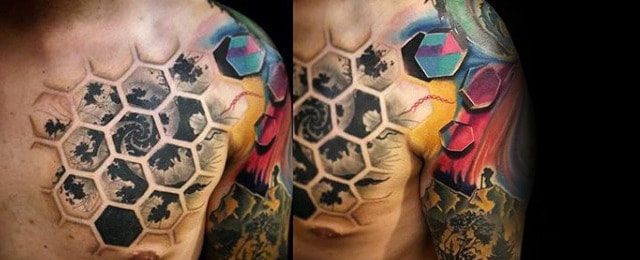Fractal Tattoo Designs For Men