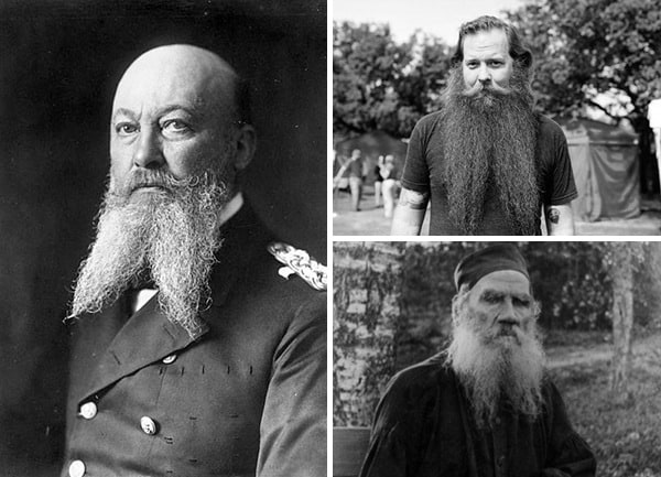 French Fork Facial Hair Style