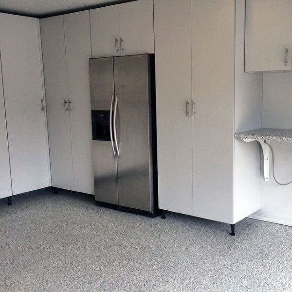 garage refrigerator nook